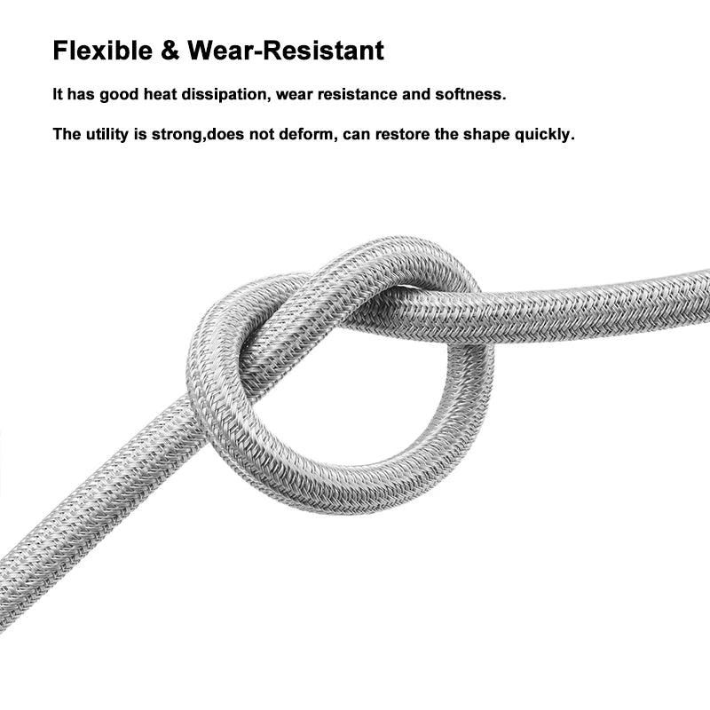 Voltic Braided Cable Sleeve — Cable Management Kit