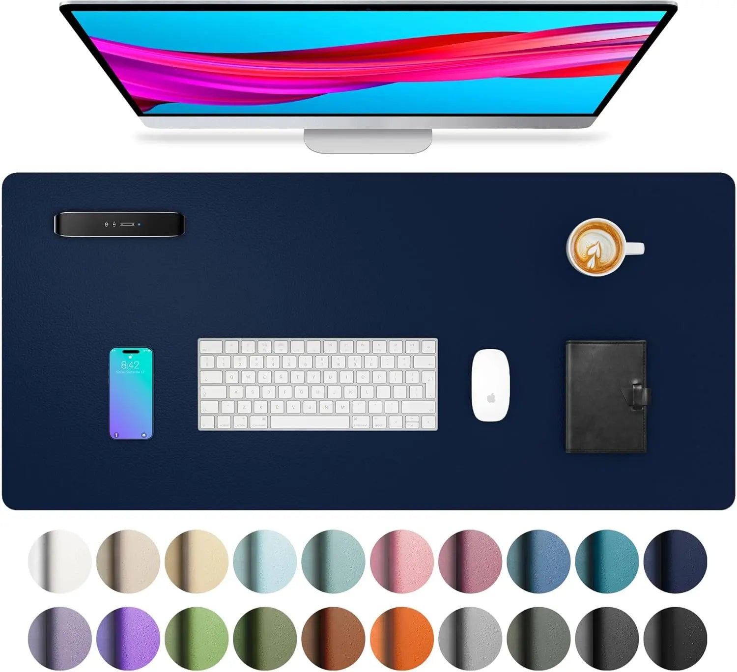 Voltic Pro Desk Mat — Premium Leather Desktop Pad