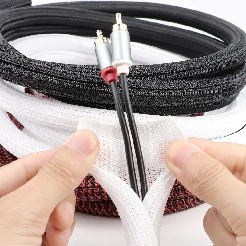 Voltic Braided Cable Sleeve — Cable Management Kit