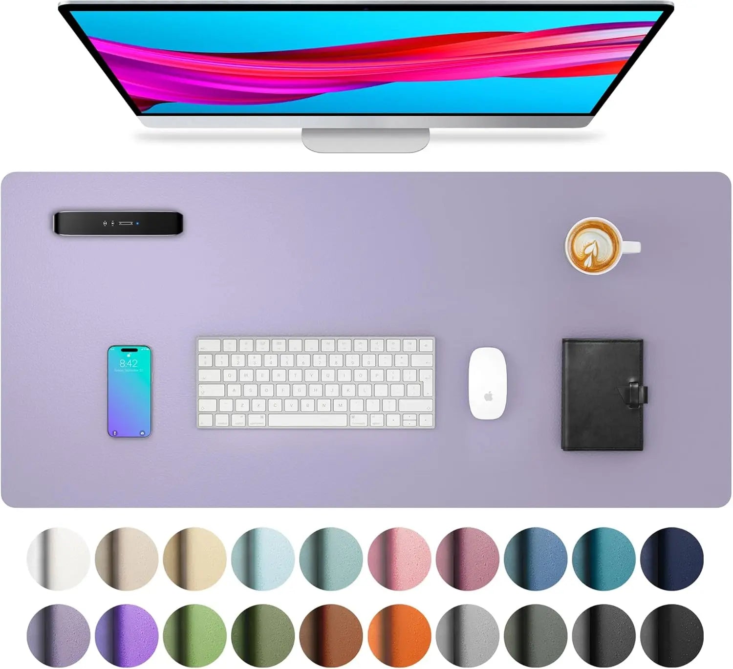 Voltic Pro Desk Mat — Premium Leather Desktop Pad